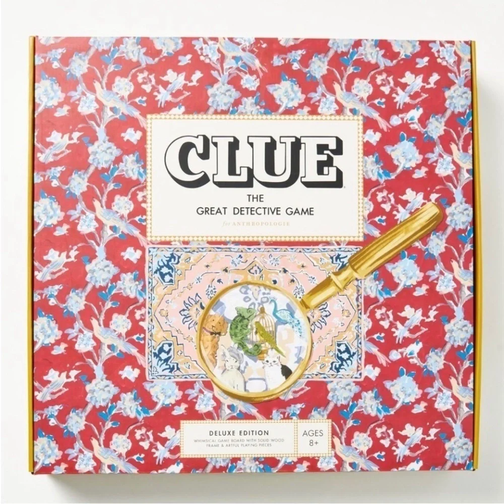 Anthropologie x Clue Deluxe Edition Board Game NIB - Picture 4 of 9